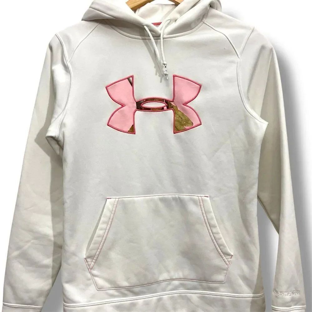 Under Armour Semi Camo Logo Pullover Hoodie